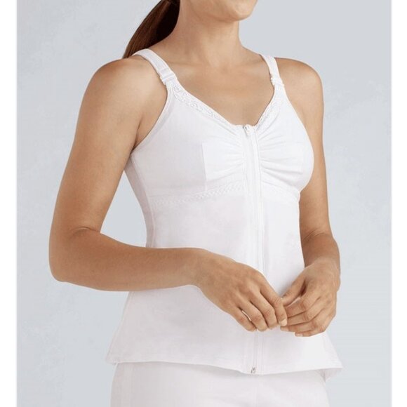 AMEONA Hannah Post-Surgical Garment - White Size M (A/B) NWOT - Picture 1 of 10